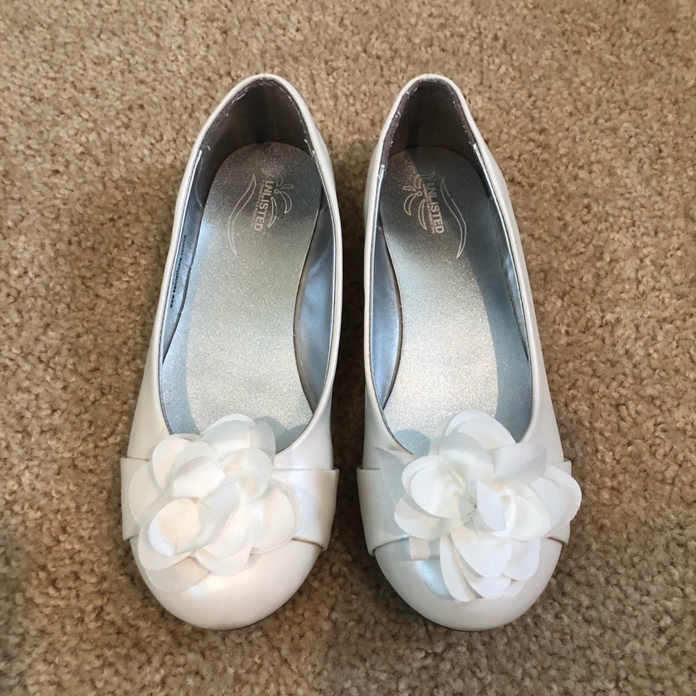 Unlisted White Dress Shoes